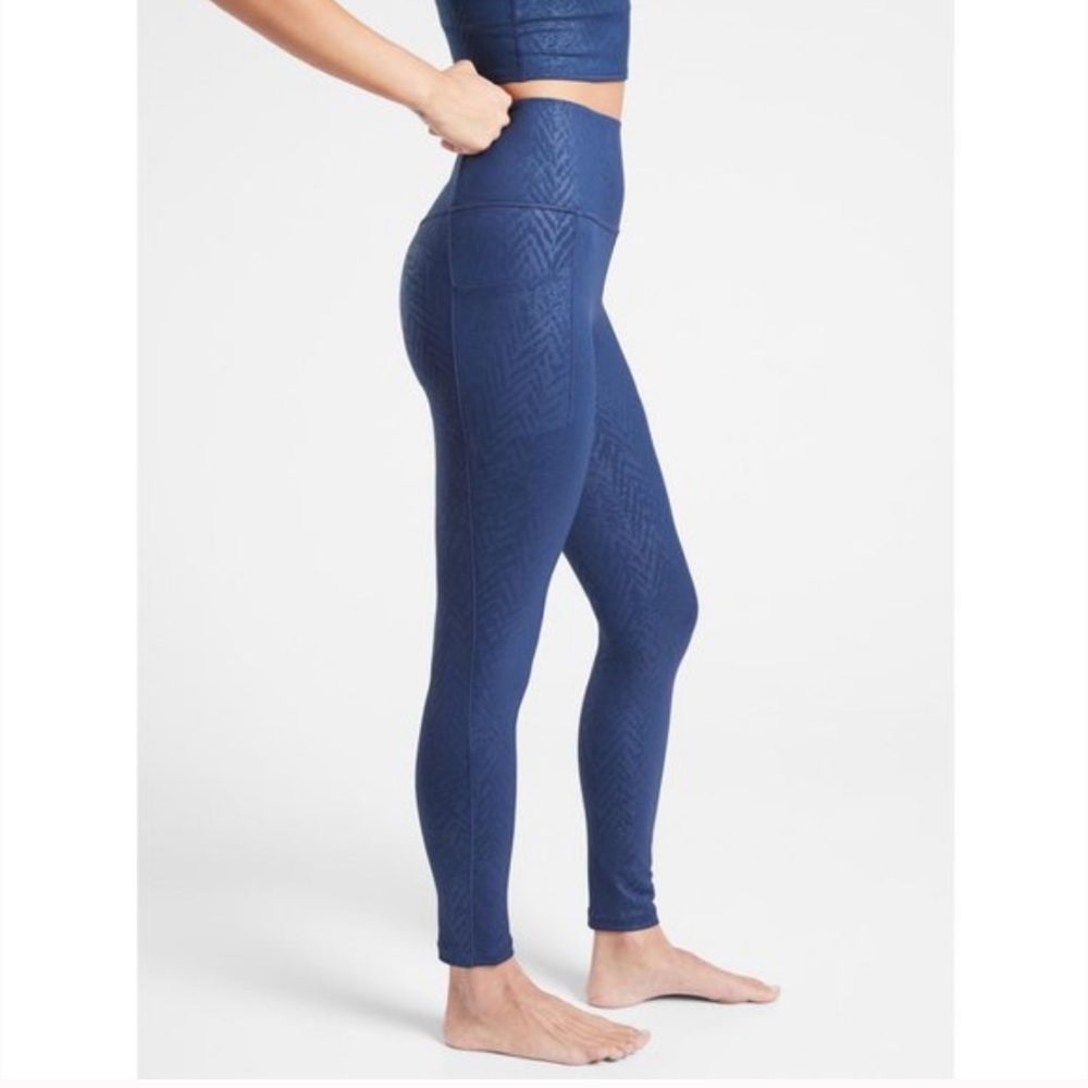 Athleta Blue Leggings